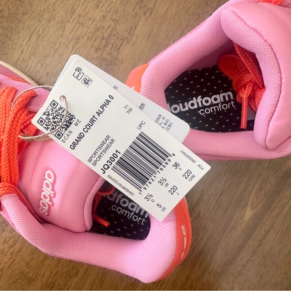 Adidas Grand Court Alpha ‘00 in Bliss Pink / Orange Women’s 5 NWT - Picture 6 of 6